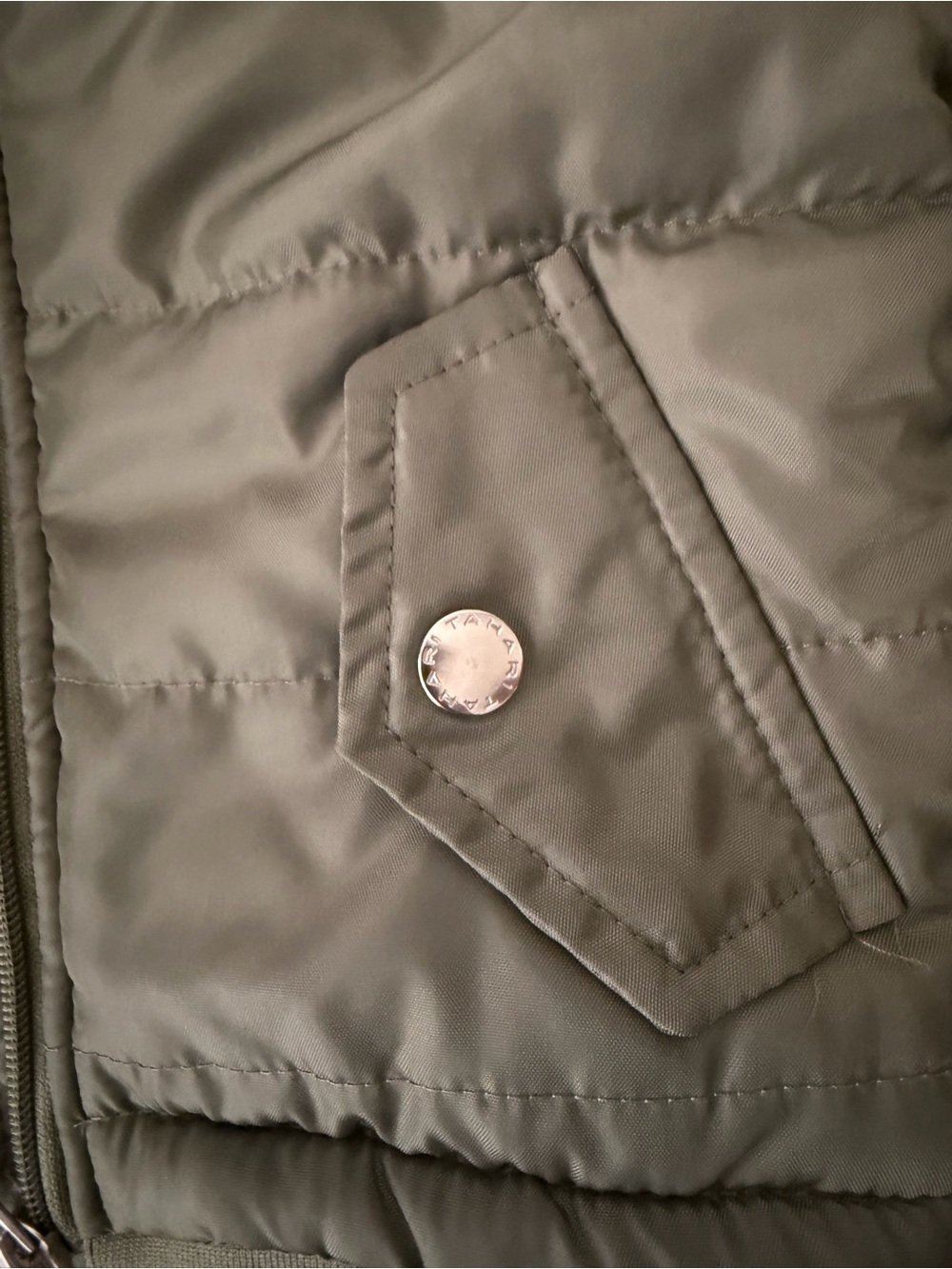 Tahari Boy Olive Green Jacket - Picture 6 of 8